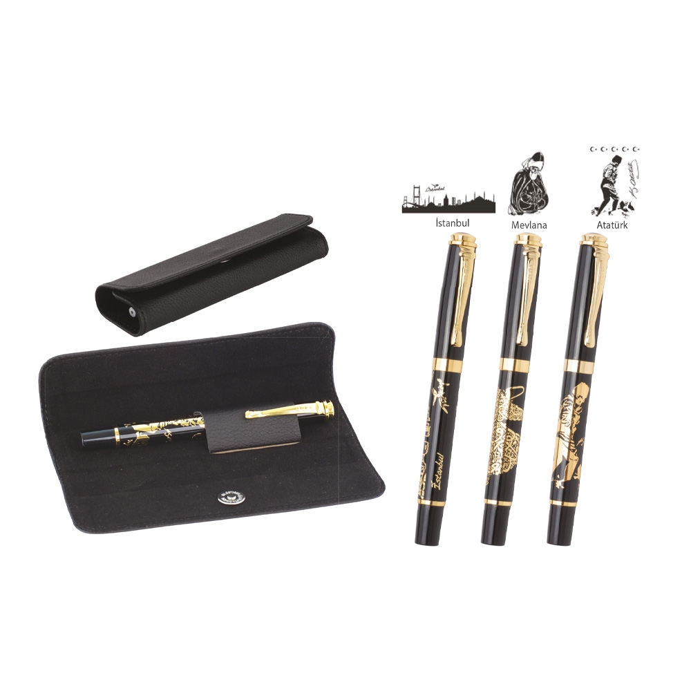 tekli-kabartma-roller-kalem-seti-gold